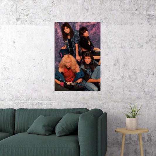 Mr. Big Group Pose Musicians Picture Poster Wall Art Print Home Wall Decor - xonomax