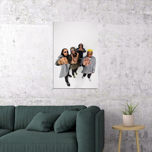 Living Colour Music Group Pose Poster Wall Art Print Home Wall Decor - xonomax
