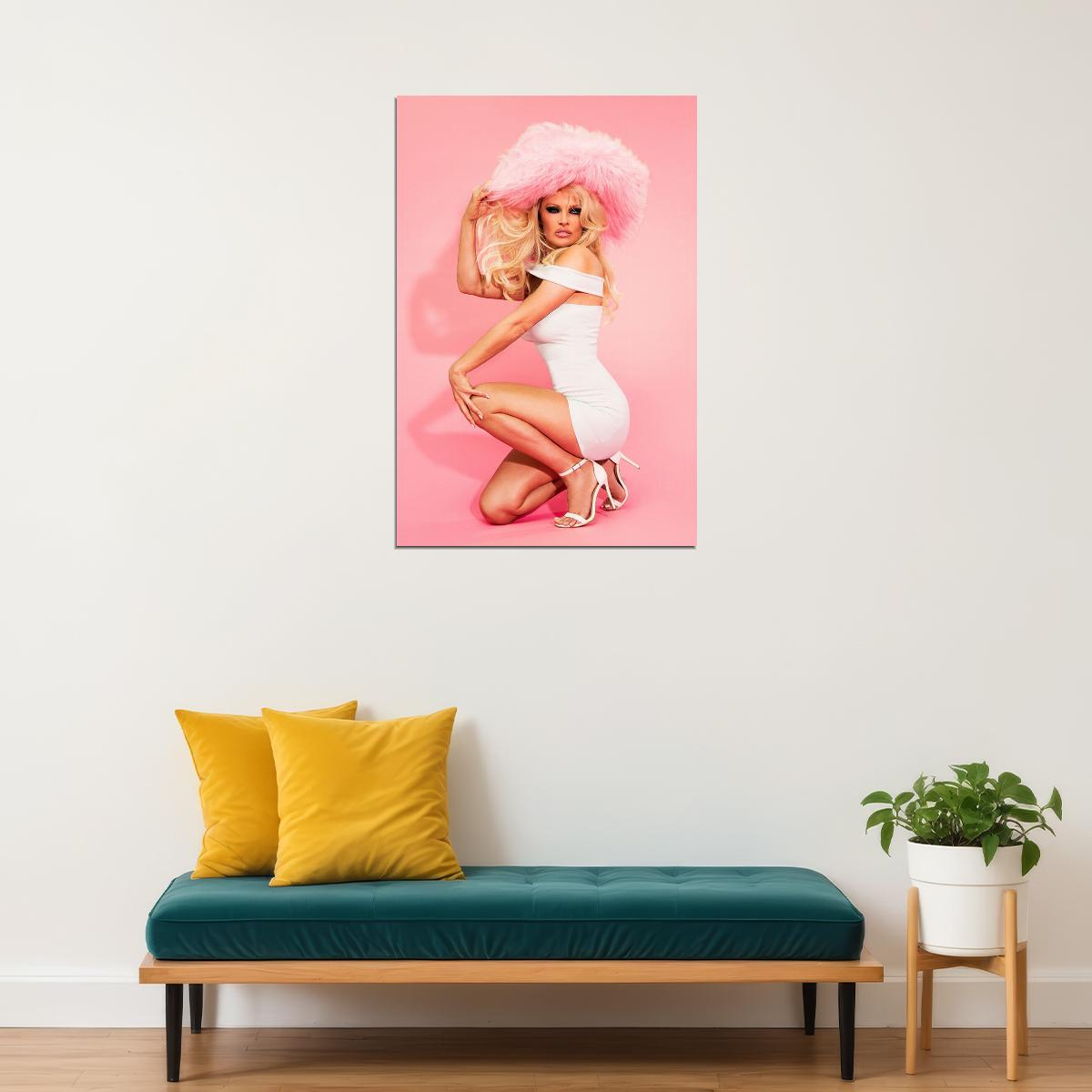 Pamela Pam Anderson Sexy Writer Model Activist Poster Wall Art Print Home Wall Decor