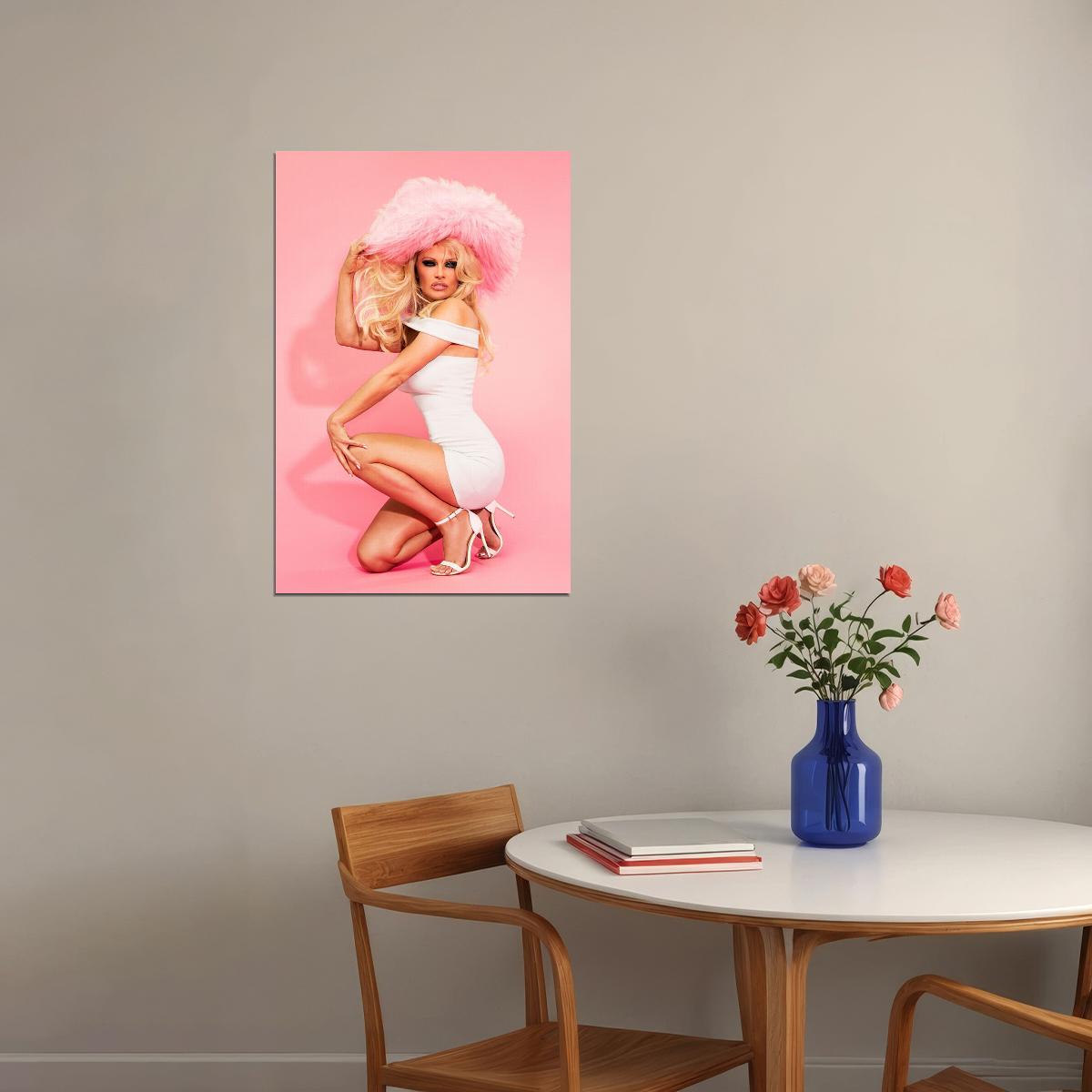 Pamela Pam Anderson Sexy Writer Model Activist Poster Wall Art Print Home Wall Decor