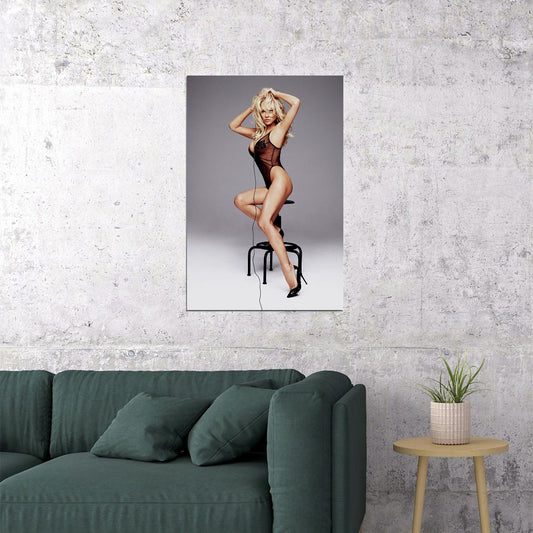 Pamela Pam Anderson Sexy Model Producer Actress Poster Wall Art Print Home Wall Decor - xonomax
