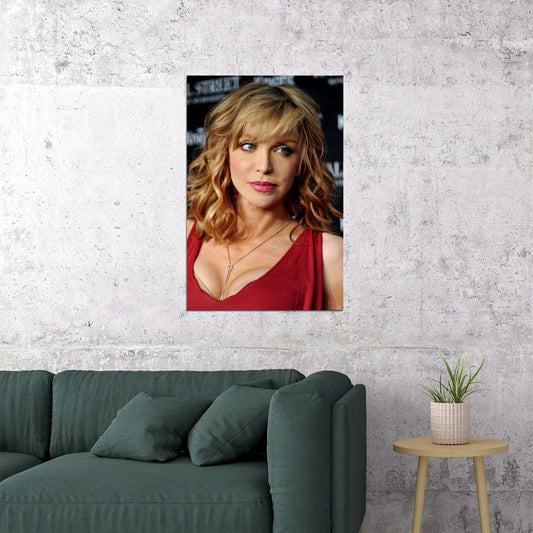 Courtney Love Posed Songwriter Musician Artist Poster Wall Art Print Home Wall Decor - xonomax