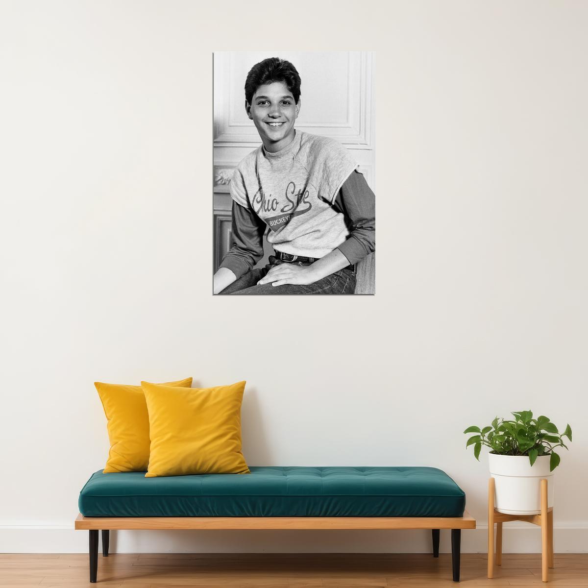 Ralph Macchio Very Young Producer Actor Artist Poster Wall Art Print Home Wall Decor - xonomax