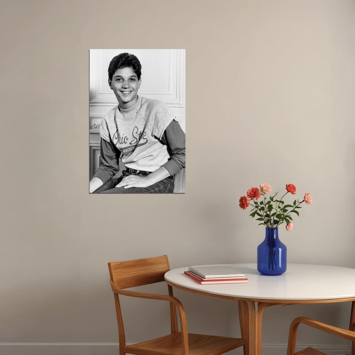 Ralph Macchio Very Young Producer Actor Artist Poster Wall Art Print Home Wall Decor - xonomax