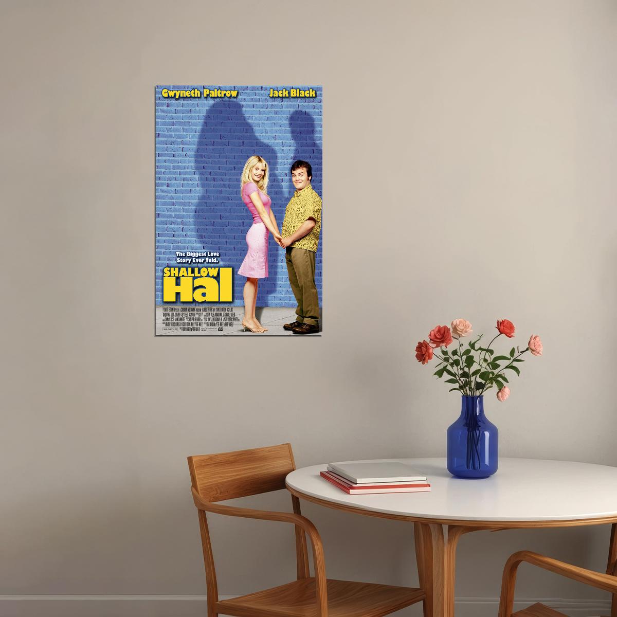 Shallow Hal Movie Comedy Drama Fantasy Poster Wall Art Print Home Wall Decor - xonomax
