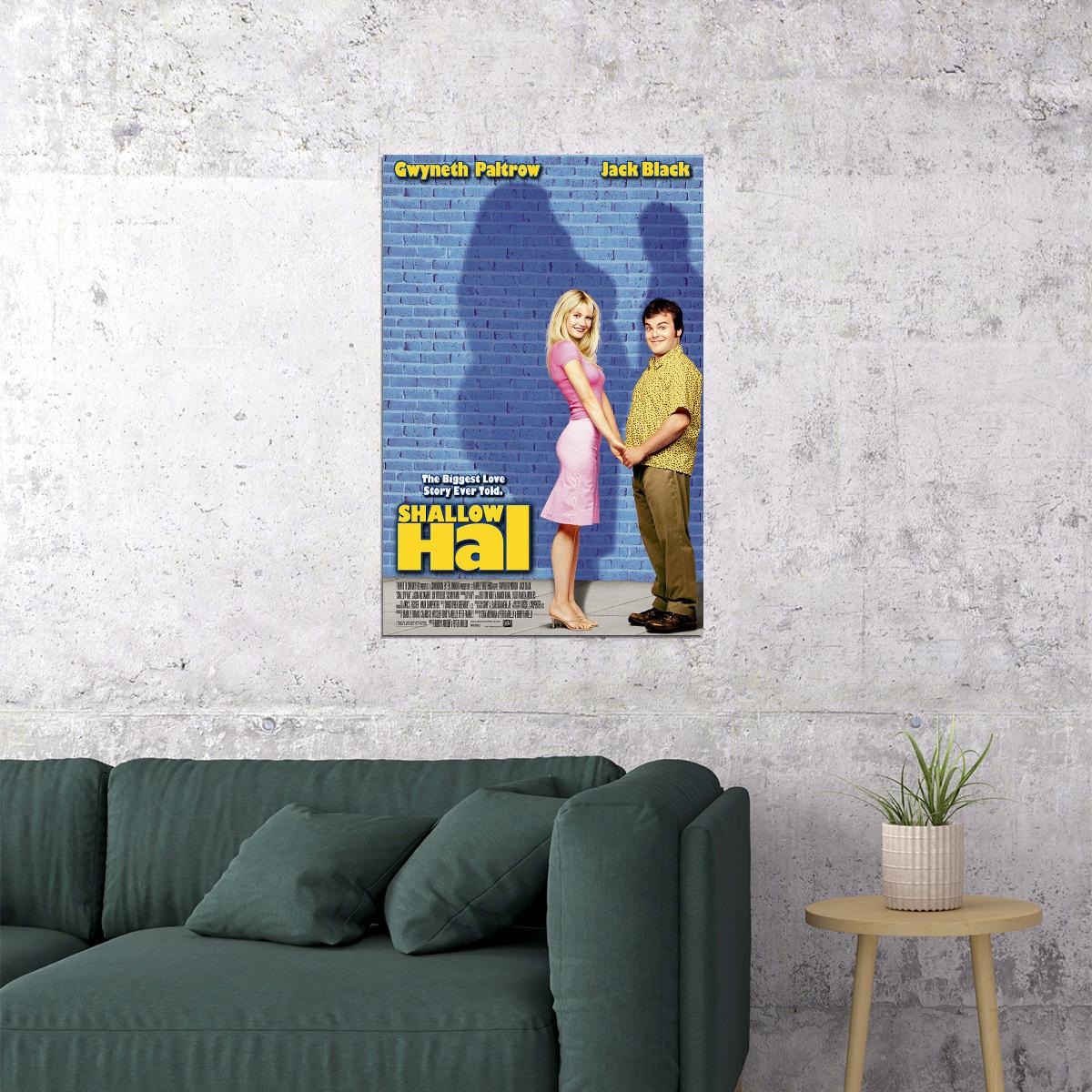 Shallow Hal Movie Comedy Drama Fantasy Poster Wall Art Print Home Wall Decor - xonomax
