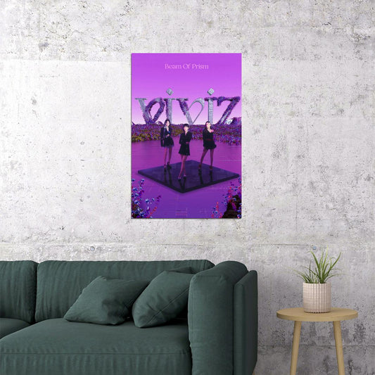 Viviz Girl Group Beam Of Prism Music Album Poster Wall Art Print Home Wall Decor - xonomax
