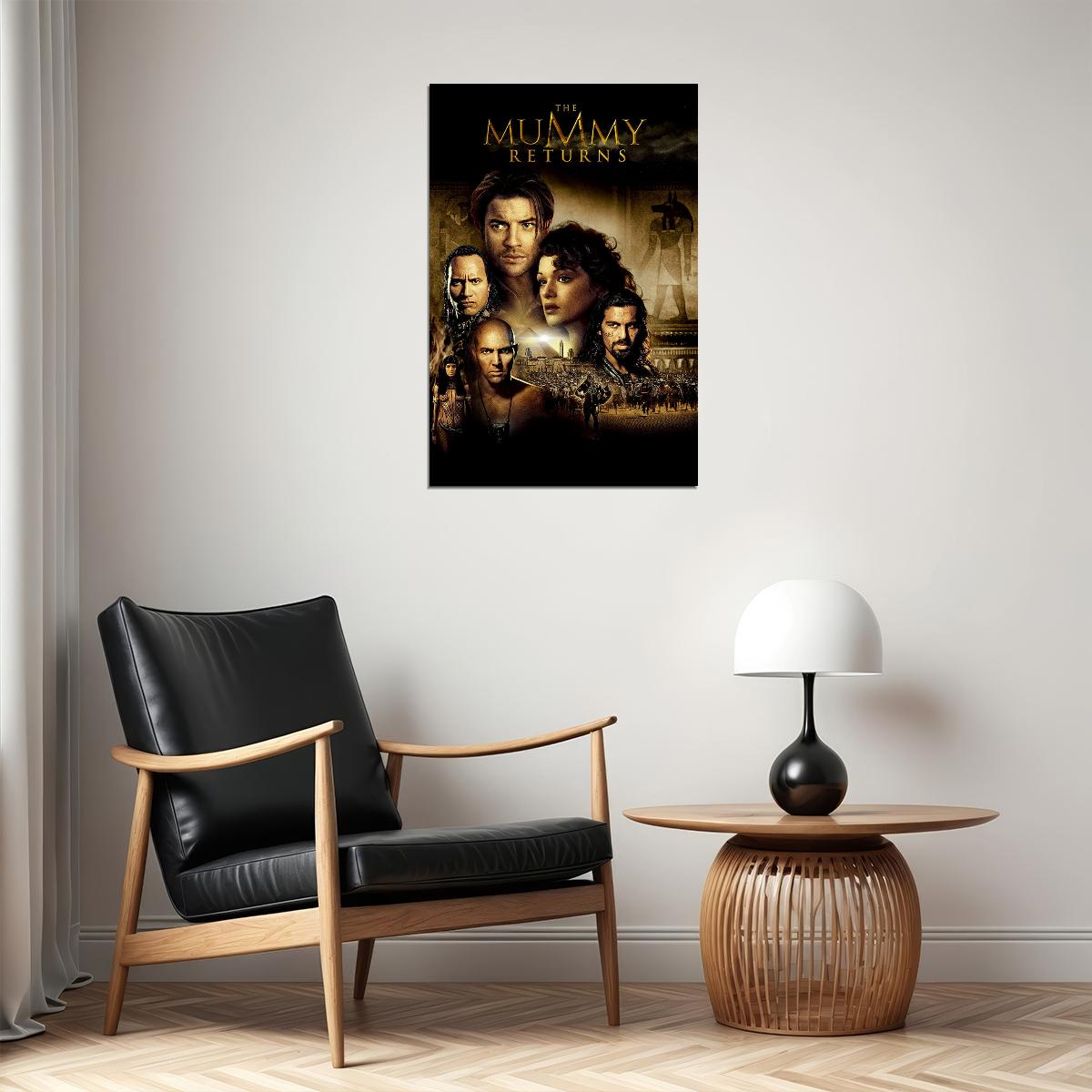 The Mummy Returns Movie Adventure Fantasy Poster Wall Art Print Home Wall Decor - xonomax