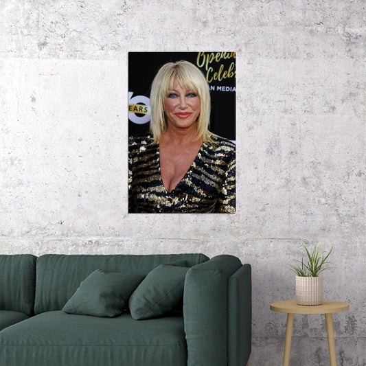 Suzanne Somers Business Person Record Producer Poster Wall Art Print Home Wall Decor - xonomax