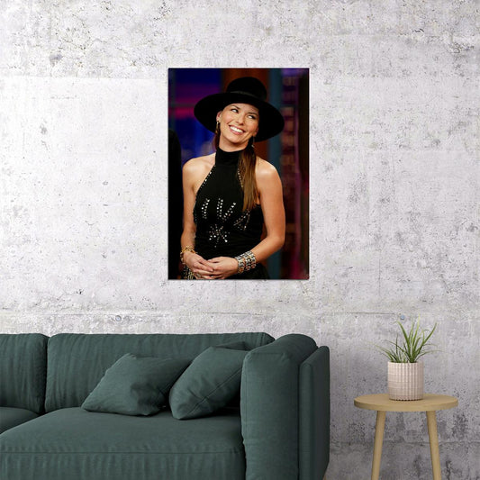 Shania Twain Black Hat Photo Poster Wall Art Print Home Wall Decor - xonomax