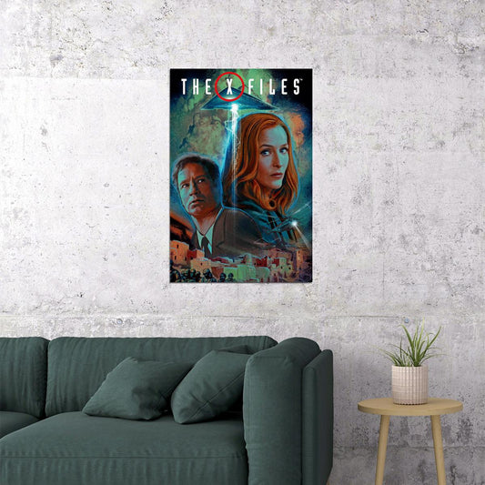 X-files Movie Mulder And Scully Crime Drama Poster Wall Art Print Home Wall Decor - xonomax