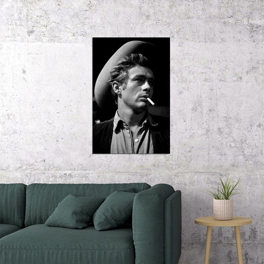 James Dean Legendary Artist Vintage Photography Poster Wall Art Print Home Wall Decor - xonomax