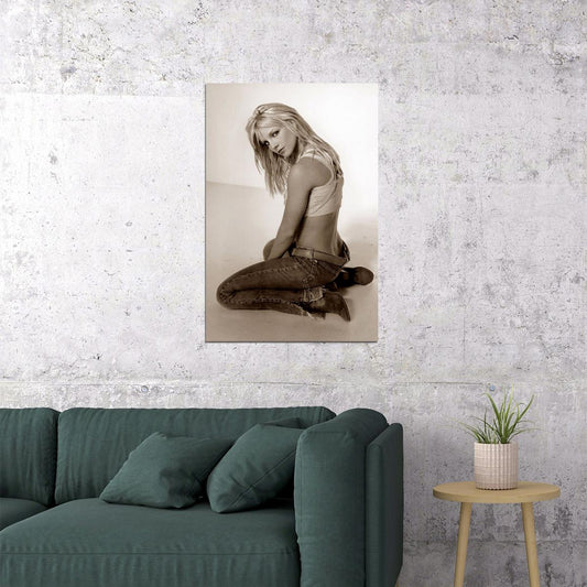 Young Britney Spears Artist Actor Producer Dancer Poster Wall Art Print Home Wall Decor - xonomax