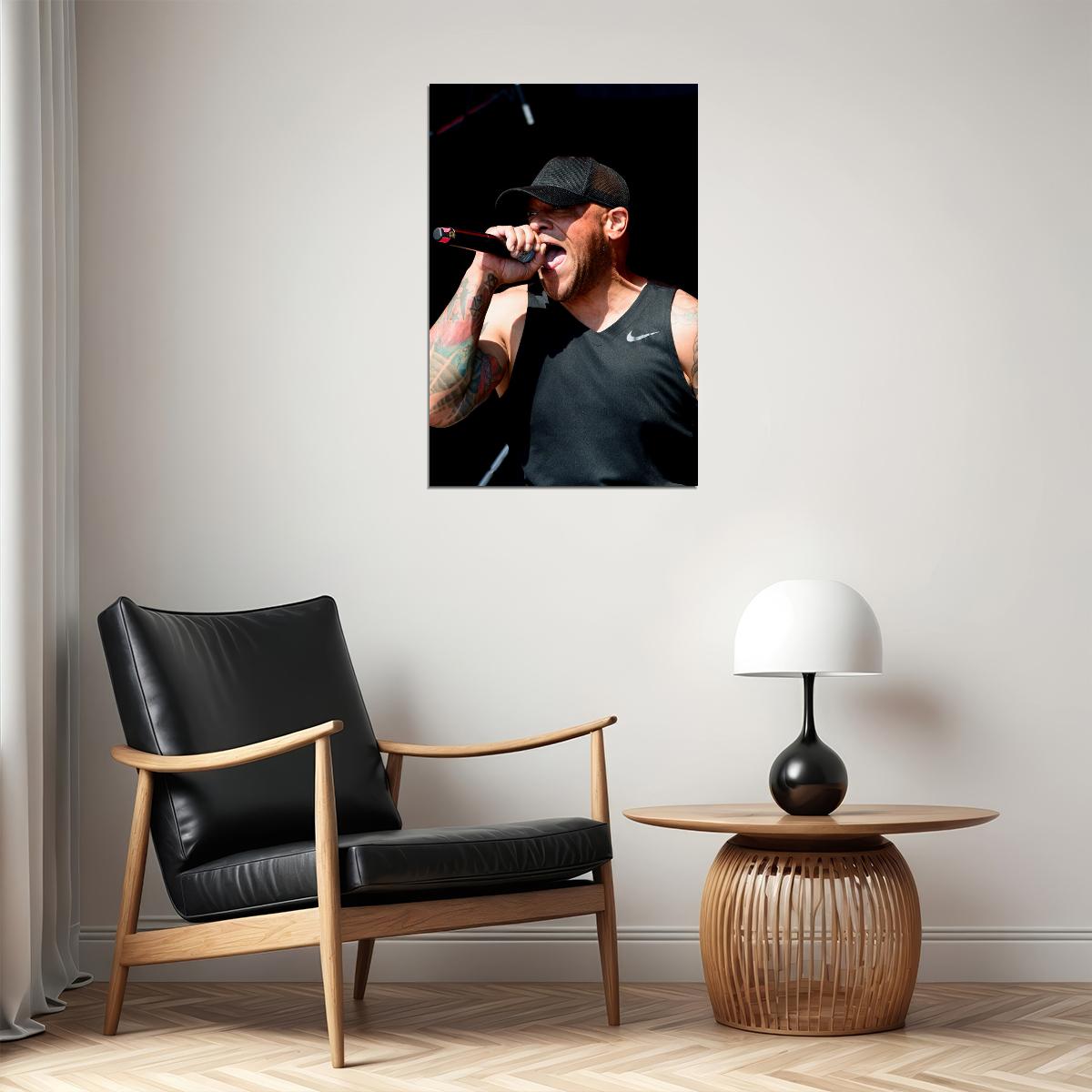 Howard Jones Music Red Background Musician Artist Poster Wall Art Print Home Wall Decor