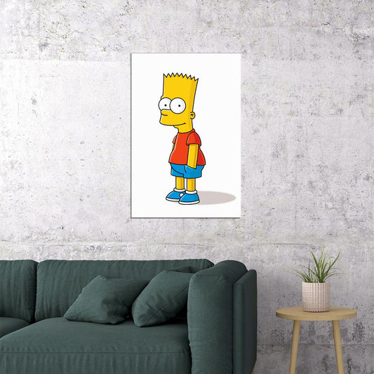 Bart Simpson Animation Comedy Fantasy Poster Wall Art Print Home Wall Decor - xonomax