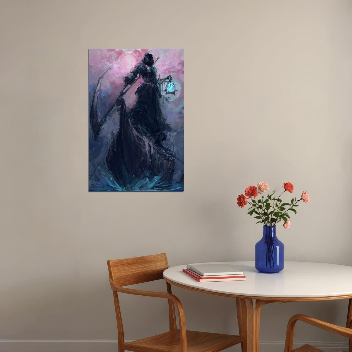Deliverance Grim Reaper Horror Fantasy Night Poster Wall Art Print Home Wall Decor - xonomax