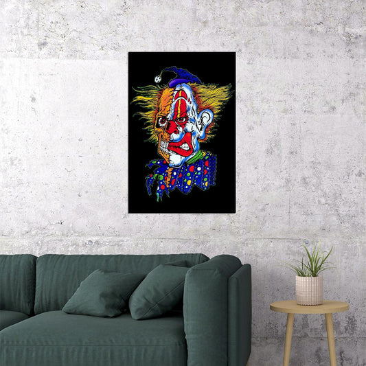 Playacho Scary Caricature Poster Wall Art Print Home Wall Decor - xonomax