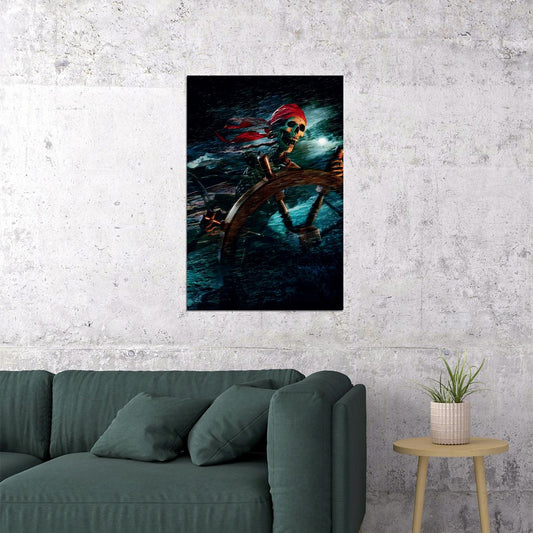 Pirates Of Carribean Movie Fictional Characters Poster Wall Art Print Home Wall Decor - xonomax