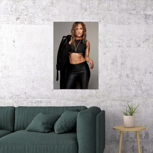 Jennifer Lopez Sexy Beauty Singer Poster Wall Art Print Home Wall Decor - xonomax