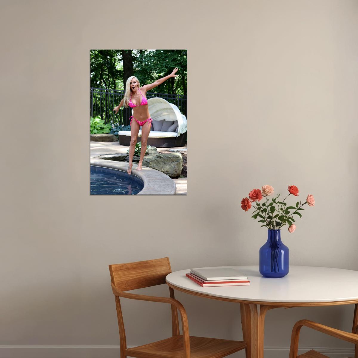 Jenny Mccarthy Naughty But Nice Female Poster Wall Art Print Home Wall Decor