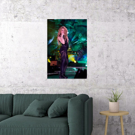 Shakira In Concert Sexy Singer Woman Poster Wall Art Print Home Wall Decor - xonomax