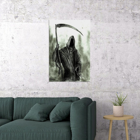 Fantasy Deliverence Grim Reaper Poster Wall Art Print Home Wall Decor - xonomax