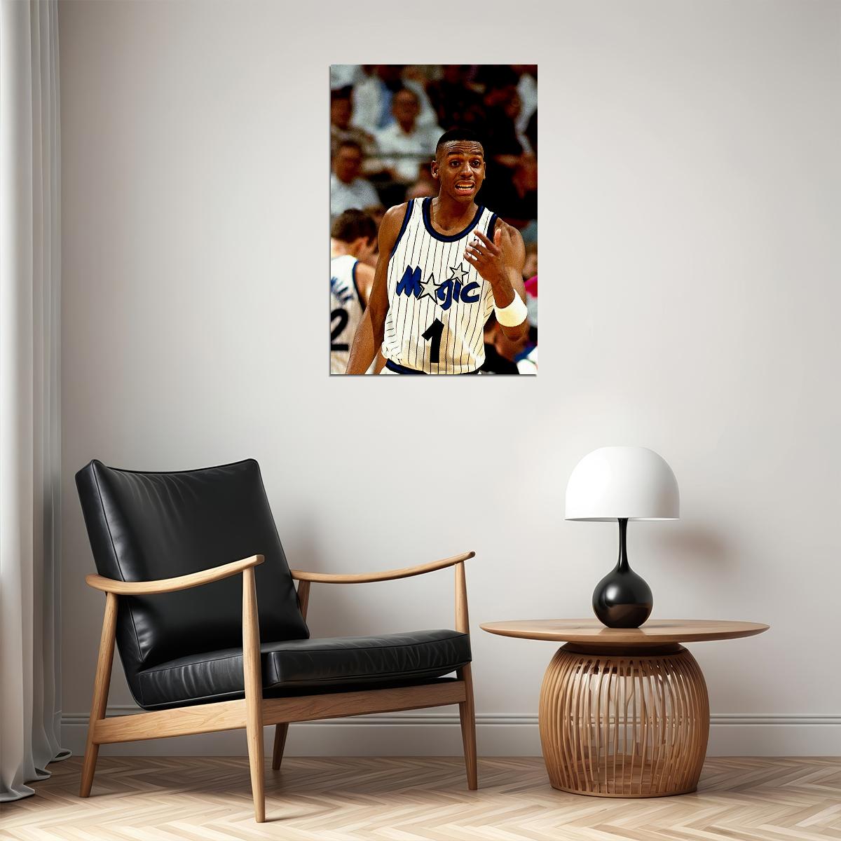 Penny Hardaway Orlando Basketball Poster Wall Art Print Home Wall Decor - xonomax