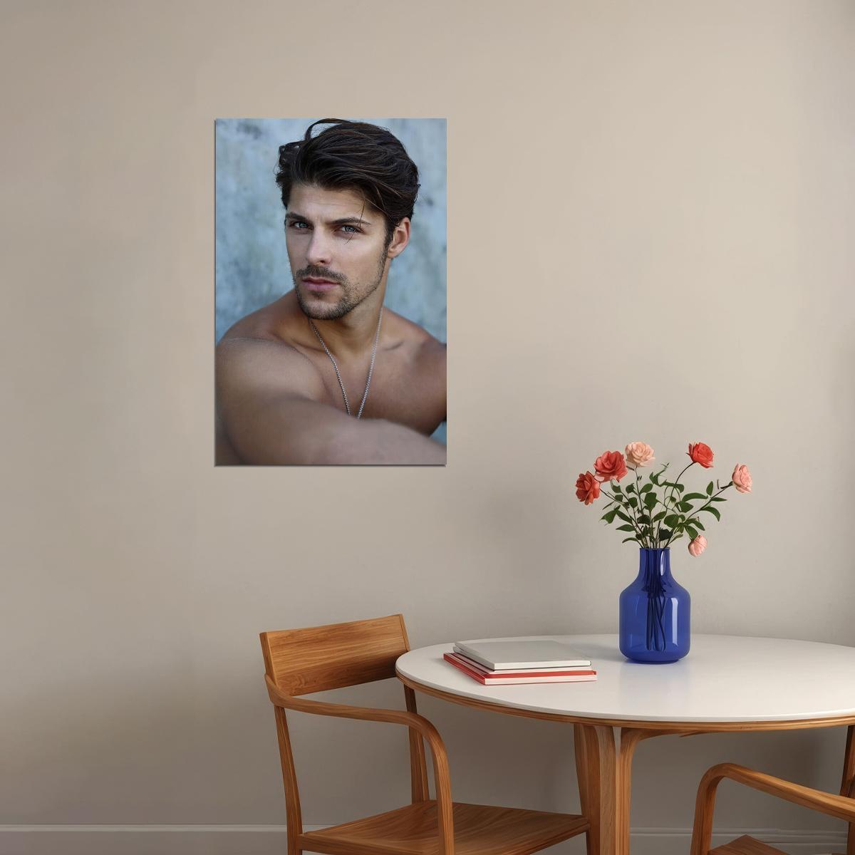 Sexy Male Model Beach Hot Man Poster Wall Art Print Home Wall Decor - xonomax