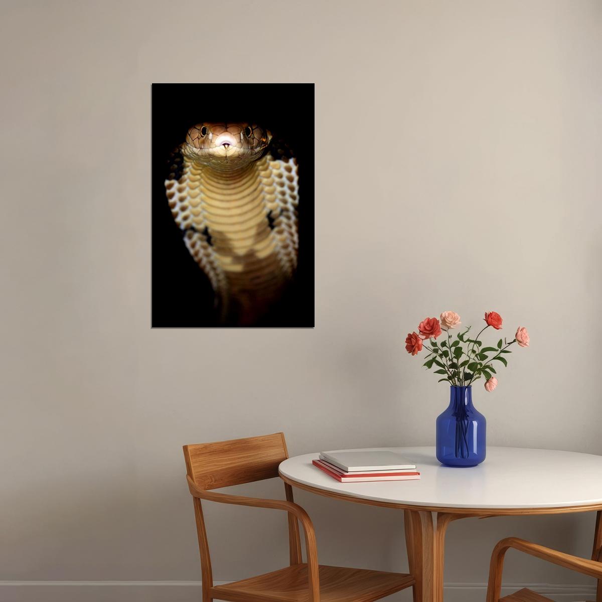 Reptile Snake Cobra Animal Wild Poster Wall Art Print Home Wall Decor - xonomax