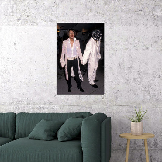 Whitney Houston Singer 1999 World Tour Poster Wall Art Print Home Wall Decor - xonomax