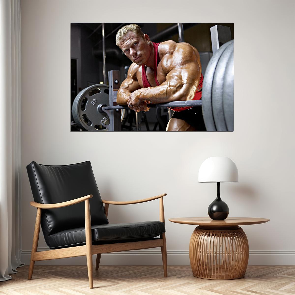 Dennis Wolf Building Great Muscle Player Gym Poster Wall Art Print Home Wall Decor - xonomax