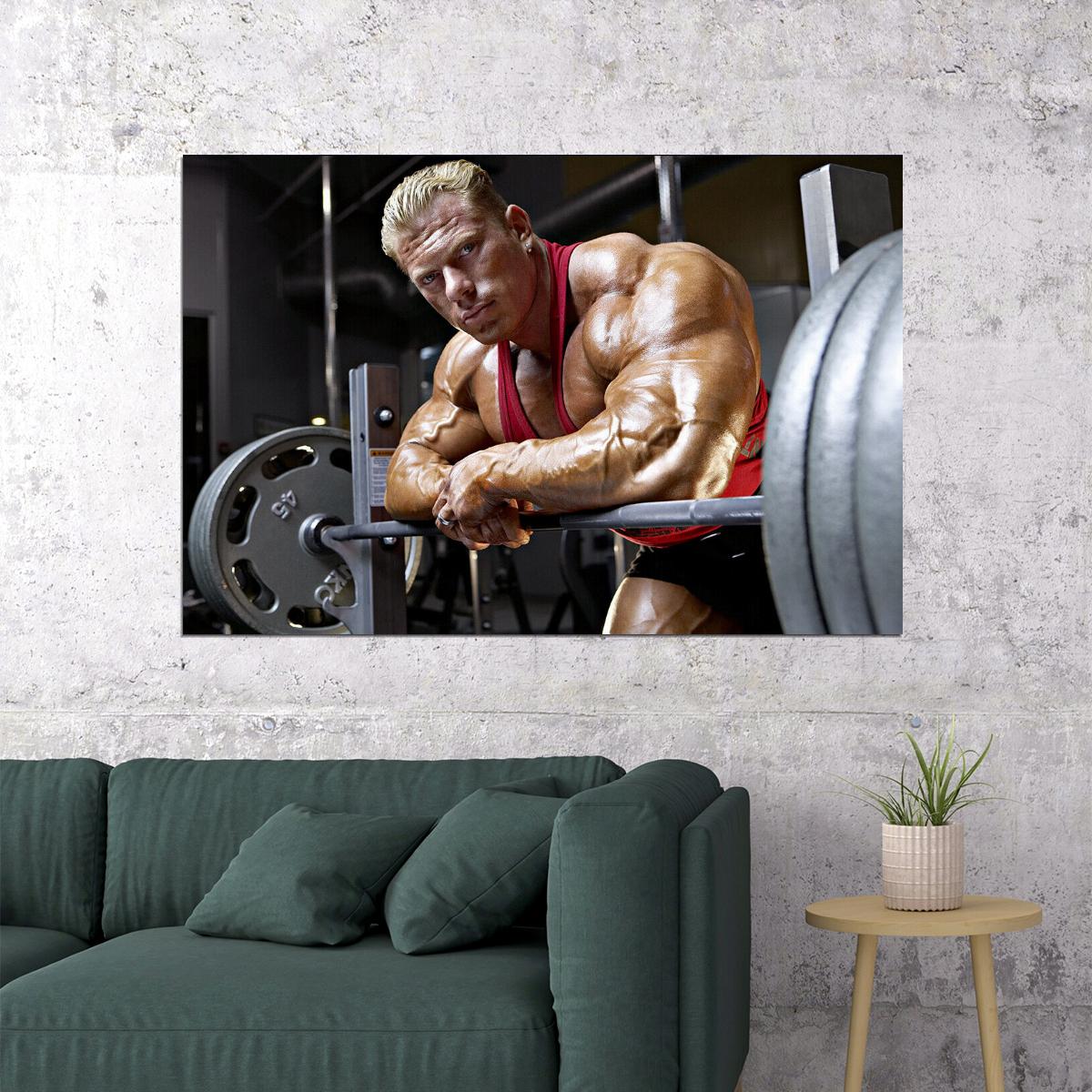Dennis Wolf Building Great Muscle Player Gym Poster Wall Art Print Home Wall Decor - xonomax