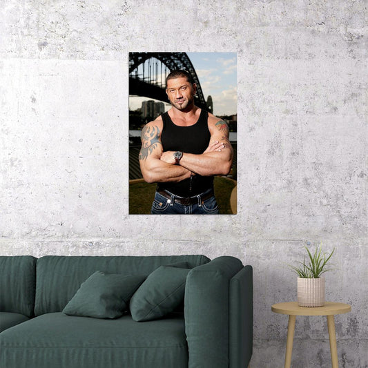 Dave Bautista Building Great Muscle Player Poster Wall Art Print Home Wall Decor - xonomax
