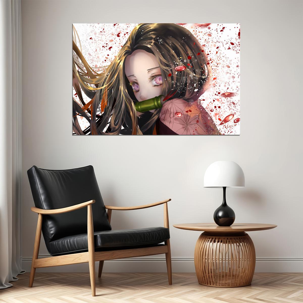 Demon Slayer Japanese Fight Anime Movie Poster Wall Art Print Home Wall Decor - xonomax