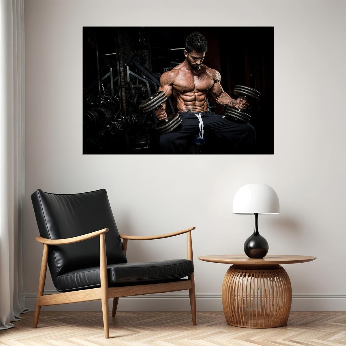 Sergi Constance Body Building Great Muscle Player Poster Wall Art Print Home Wall Decor - xonomax