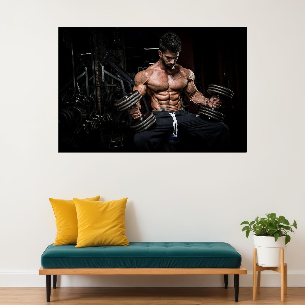 Sergi Constance Body Building Great Muscle Player Poster Wall Art Print Home Wall Decor - xonomax