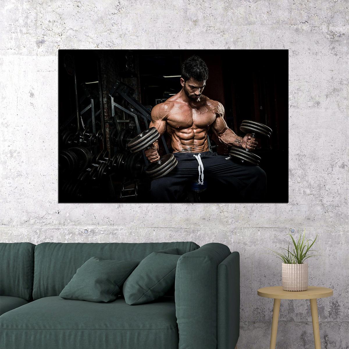 Sergi Constance Body Building Great Muscle Player Poster Wall Art Print Home Wall Decor - xonomax