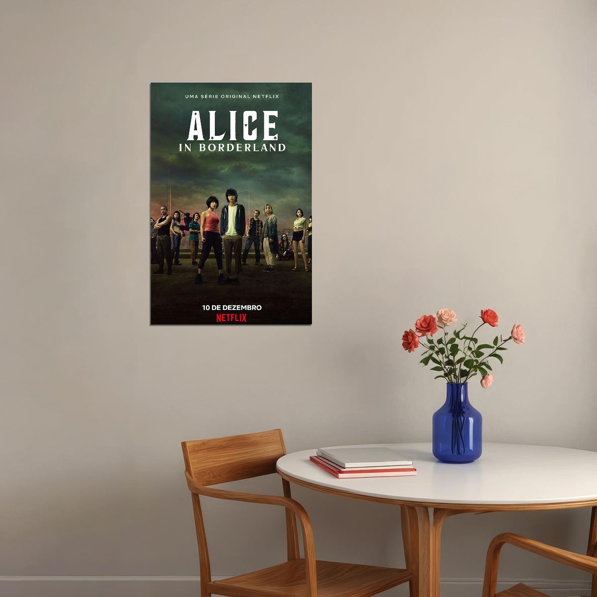 Alice In Borderland Horrible Japan Tv Series Poster Wall Art Print Home Wall Decor - xonomax
