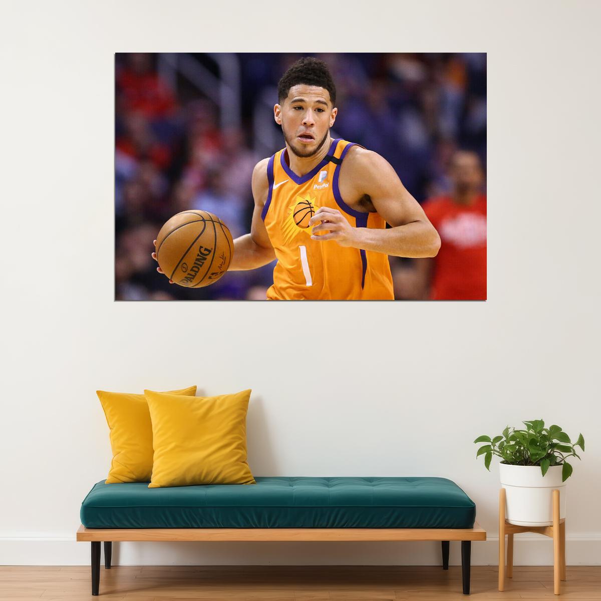 Devin Booker 70 Phoenix Basketball Star Poster Wall Art Print Home Wall Decor - xonomax