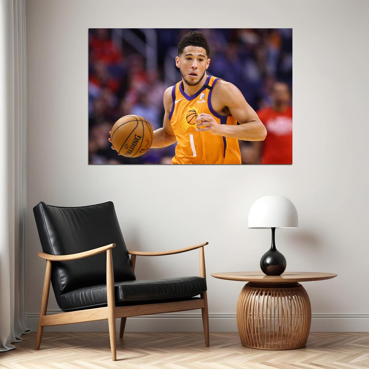 Devin Booker 70 Phoenix Basketball Star Poster Wall Art Print Home Wall Decor - xonomax