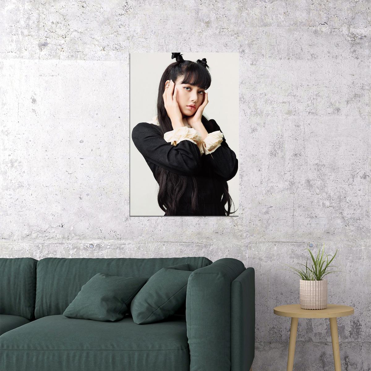 Black Pink Jennie Rose Lisa Jisoo Kpop Star Poster Wall Art Print Home Wall Decor - xonomax