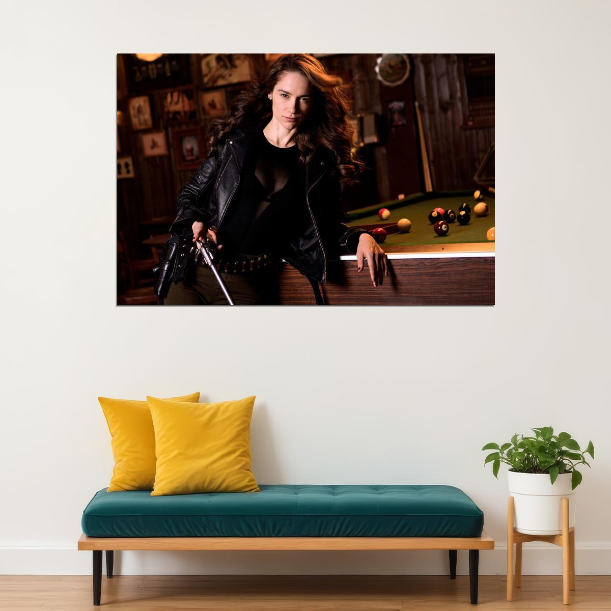 Wynonna Earp Melanie Scrofano Canada Tv Show Poster Wall Art Print Home Wall Decor - xonomax