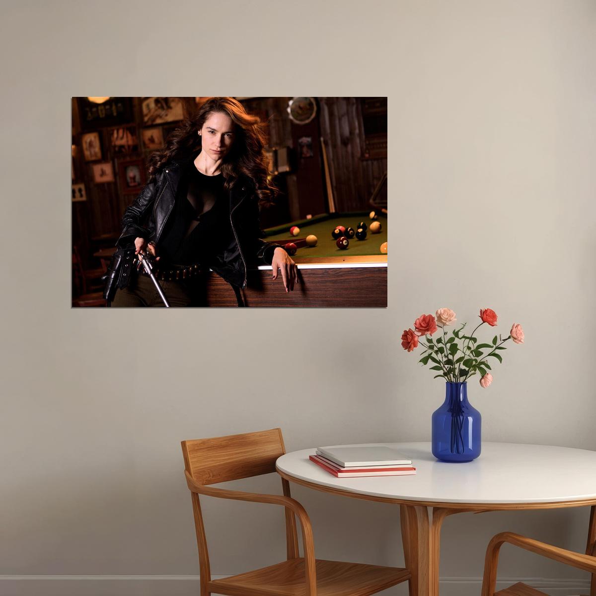 Wynonna Earp Melanie Scrofano Canada Tv Show Poster Wall Art Print Home Wall Decor - xonomax