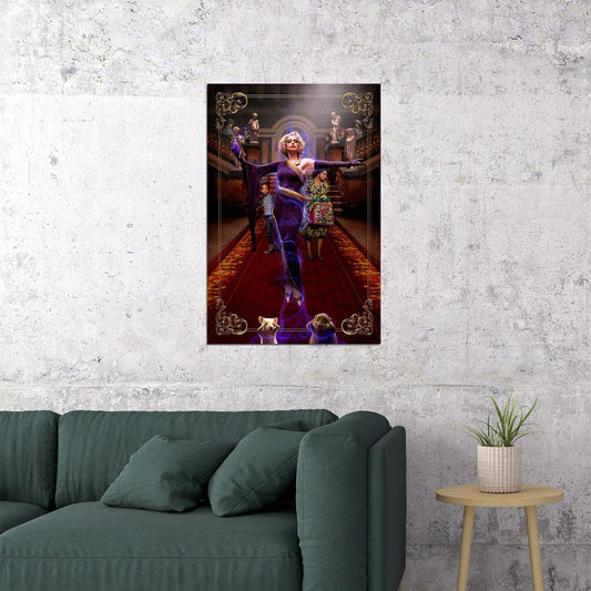The Witches 2020 Anne Hathaway Mystery Movie Poster Wall Art Print Home Wall Decor - xonomax