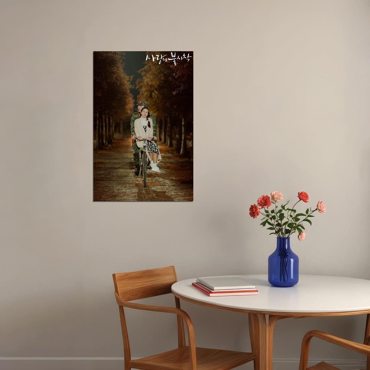 Crash Landing On You Son Ye Jin Hyun Bin Tv Show Poster Wall Art Print Home Wall Decor - xonomax