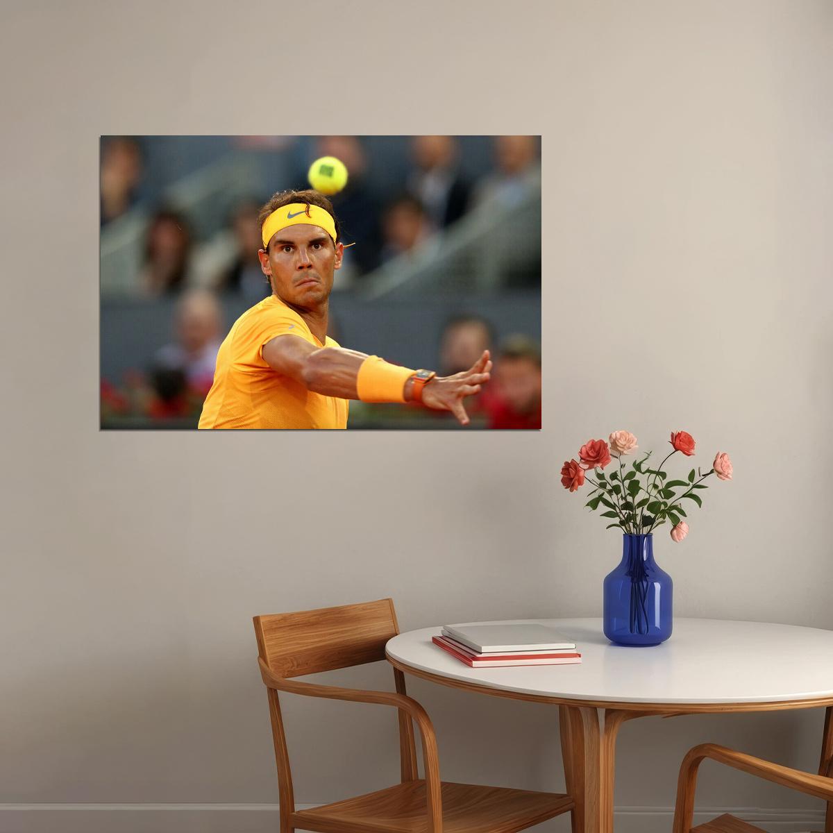 Rafael Nadal Top Tennis Player Sports Star Poster Wall Art Print Home Wall Decor - xonomax