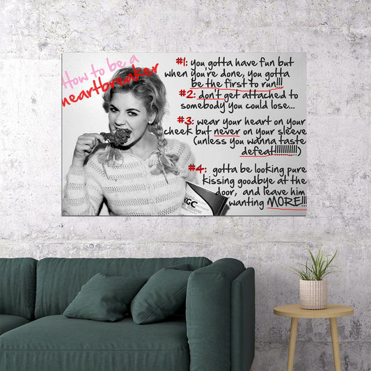 Marina And The Diamonds Singer Lambrini Diamandis Poster Wall Art Print Home Wall Decor - xonomax