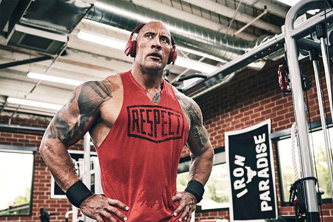 Dwayne Johnson The Rock Muscle Black Adam Poster Wall Art Print Home Wall Decor - xonomax