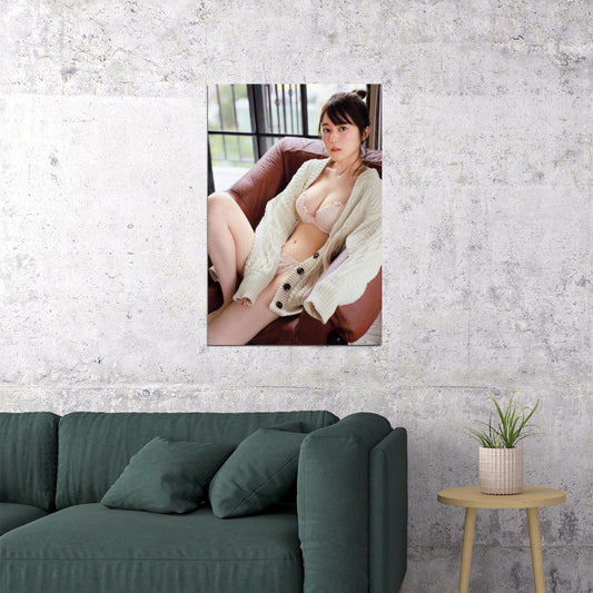 Ikuta Erika Japan Idol Beauty Bikini Girl Poster Wall Art Print Home Wall Decor - xonomax