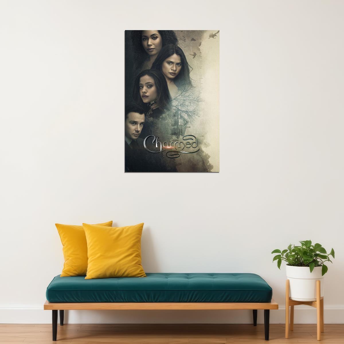 Charmed Season 2 Macy Mel Madison Witch Tv Poster Wall Art Print Home Wall Decor - xonomax